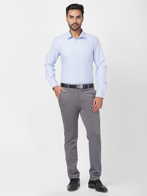 Park Avenue Blue Formal Shirt