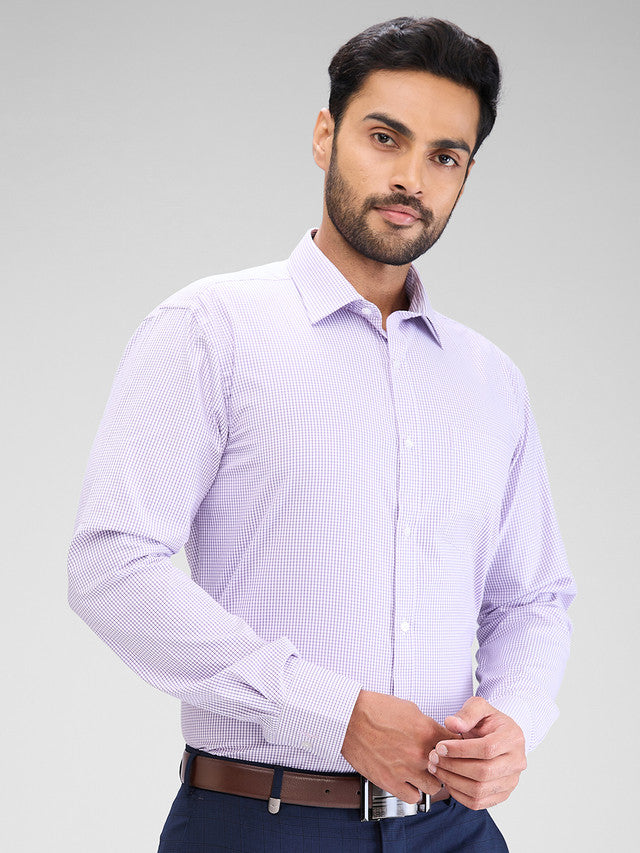 Park Avenue Purple Formal Shirt