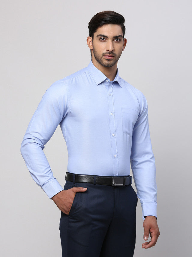 Park Avenue Blue Formal Shirt