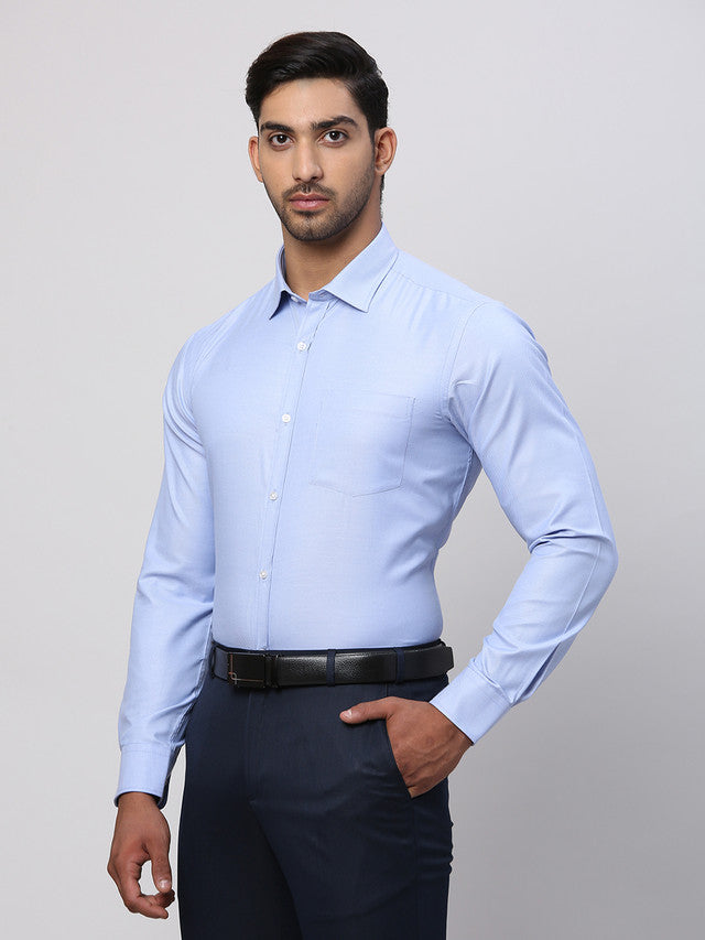 Park Avenue Blue Formal Shirt