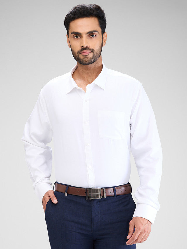 Park Avenue White Formal Shirt