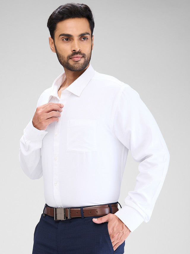 Park Avenue White Formal Shirt