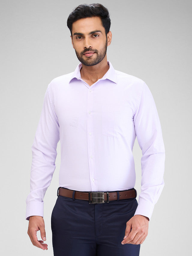 Park Avenue Purple Formal Shirt