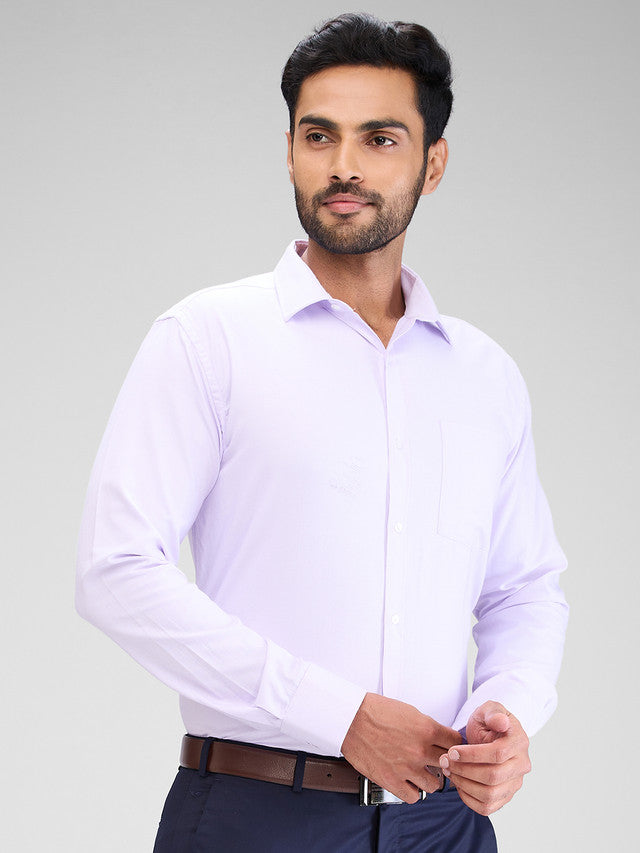 Park Avenue Purple Formal Shirt