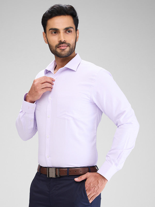 Park Avenue Purple Formal Shirt