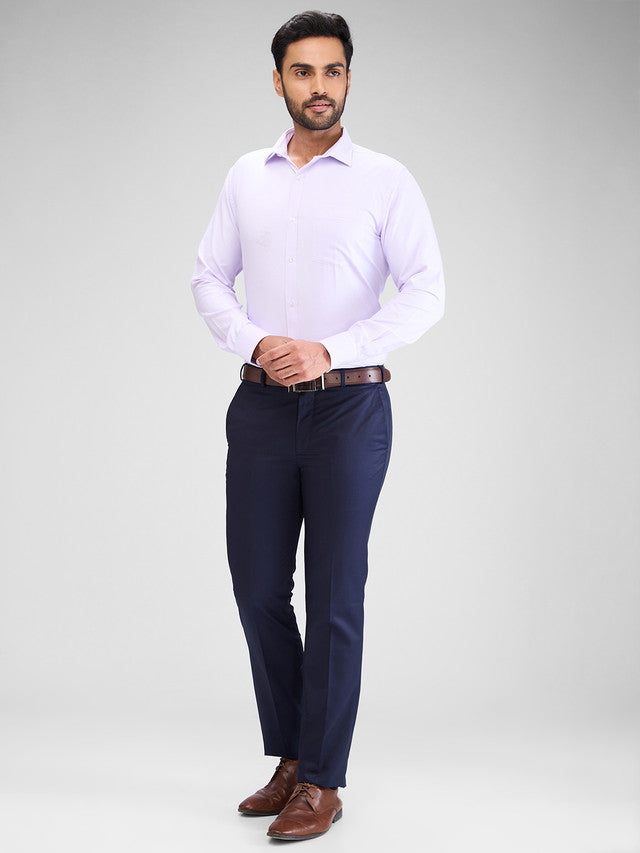 Park Avenue Purple Formal Shirt