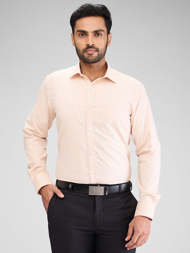 Park Avenue Orange Formal Shirt