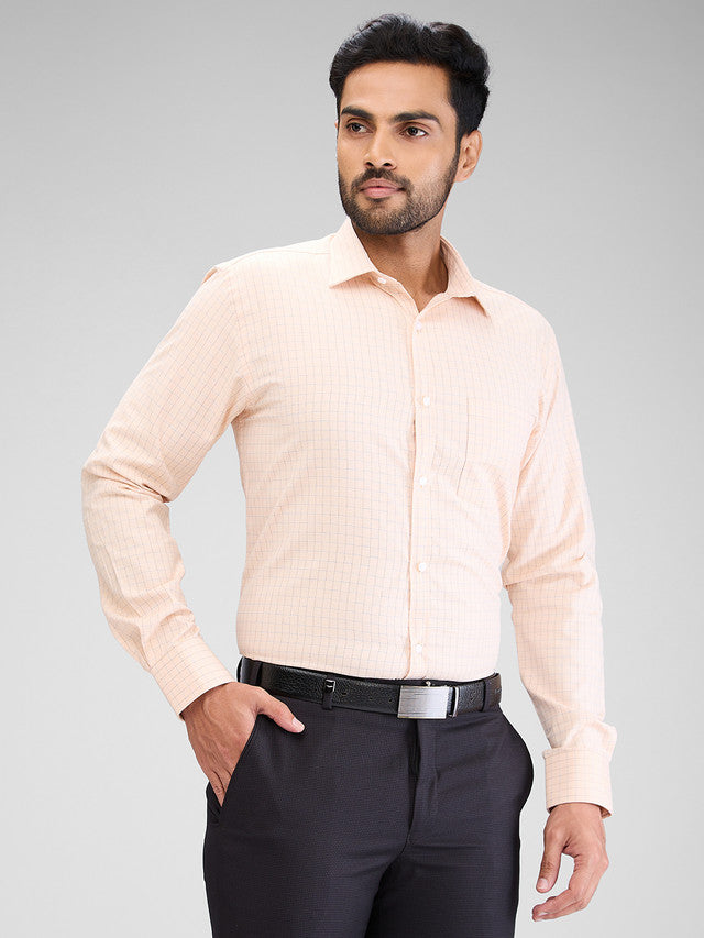 Park Avenue Orange Formal Shirt