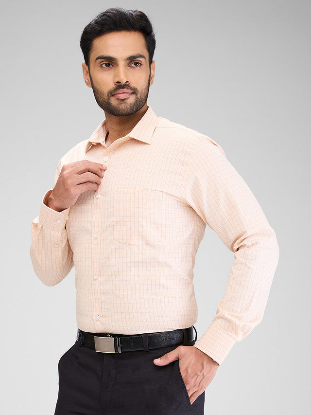 Park Avenue Orange Formal Shirt