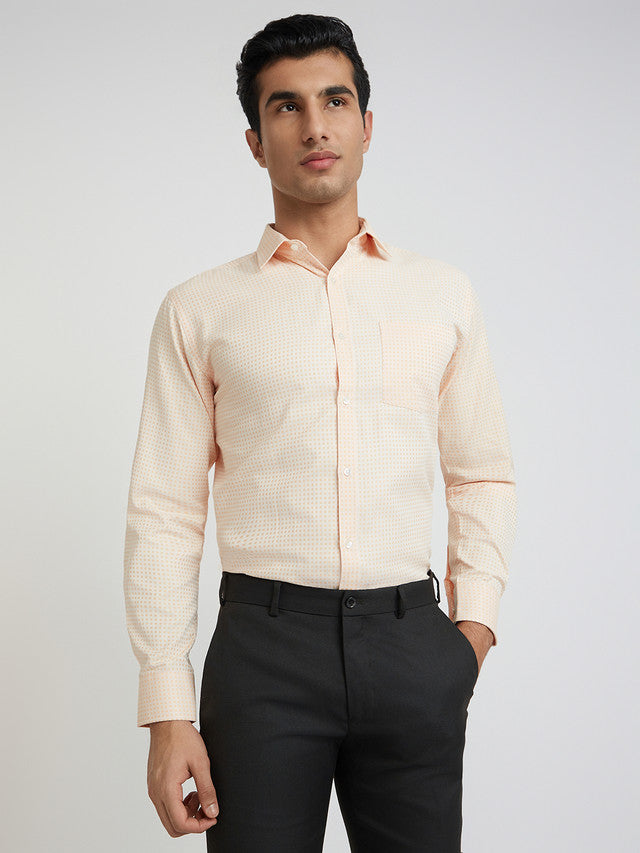 Park Avenue Orange Formal Shirt