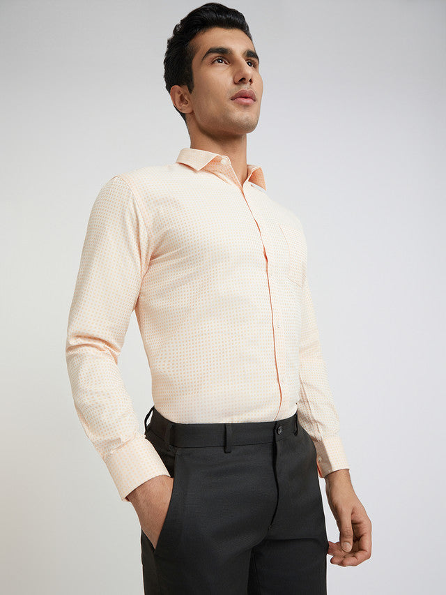 Park Avenue Orange Formal Shirt