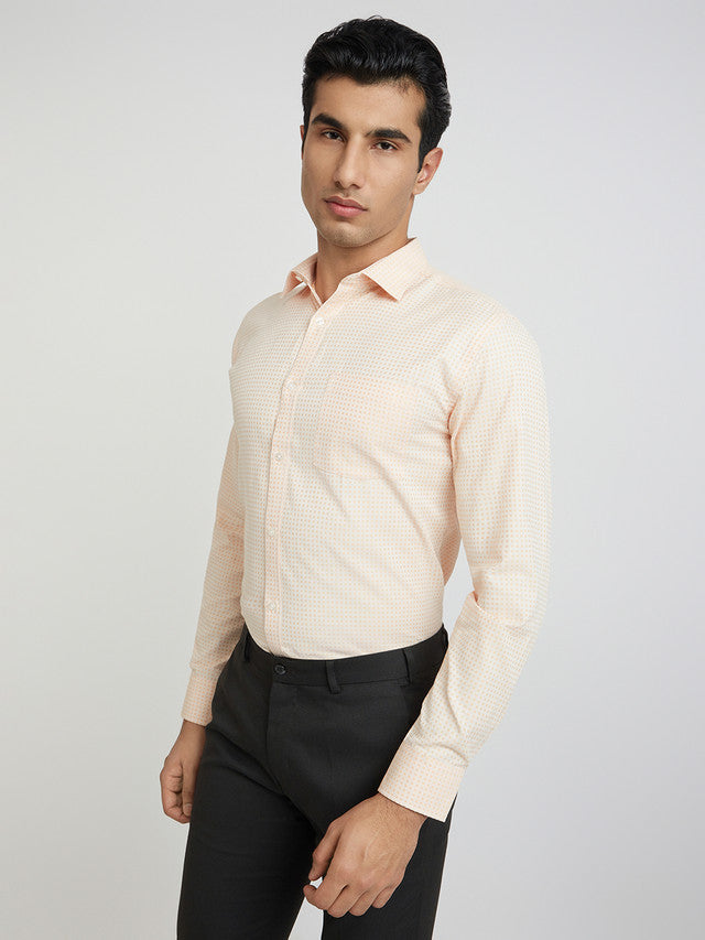 Park Avenue Orange Formal Shirt