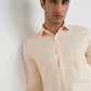 Park Avenue Orange Formal Shirt