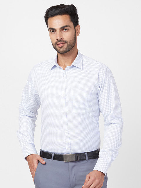 Park Avenue Blue Formal Shirt