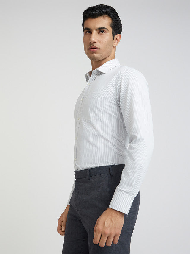 Park Avenue Grey Formal Shirt