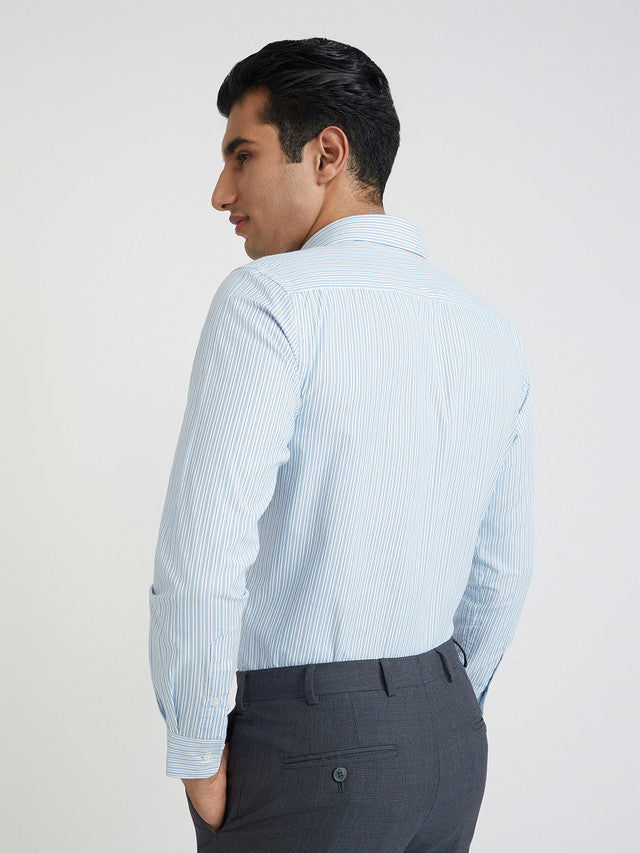 Park Avenue Blue Formal Shirt