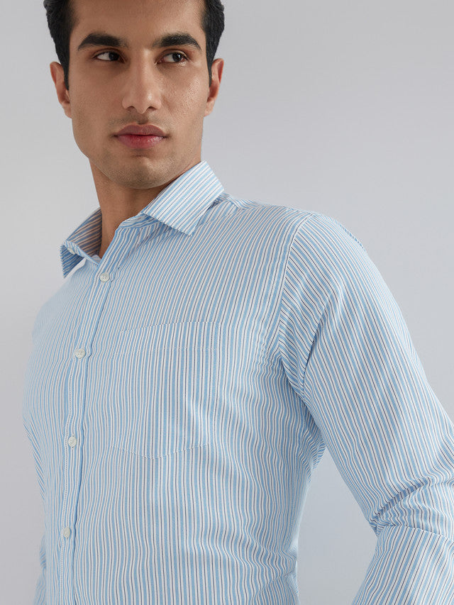 Park Avenue Blue Formal Shirt