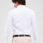 Park Avenue Men White Slim Fit Structure Formal Shirt