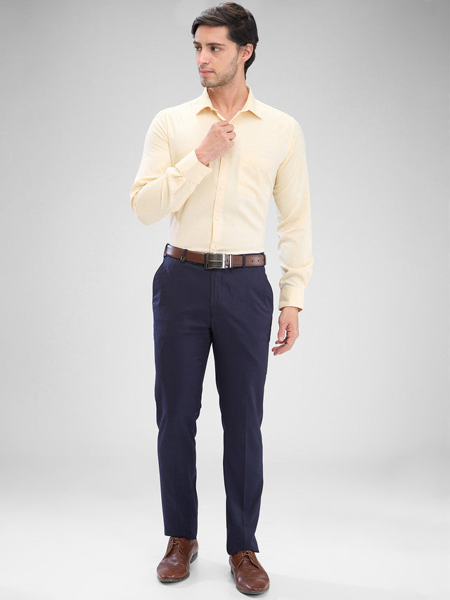 Park Avenue Yellow Formal Shirt