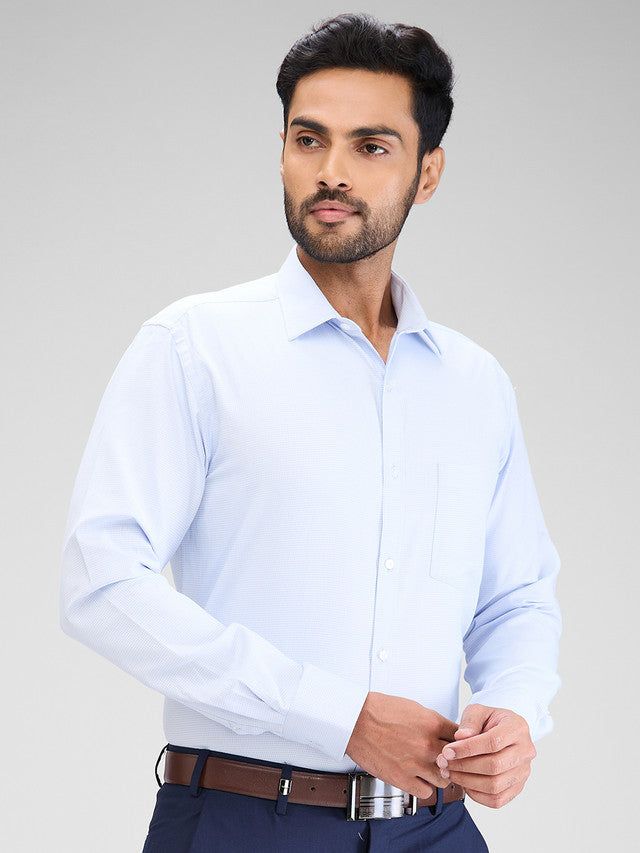 Park Avenue Blue Formal Shirt