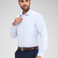 Park Avenue Blue Formal Shirt