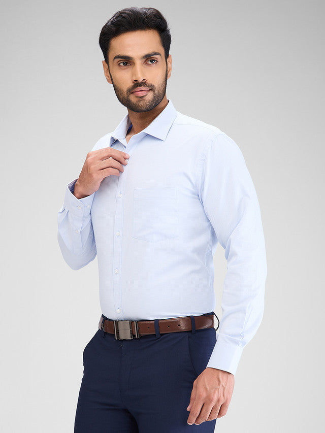 Park Avenue Blue Formal Shirt