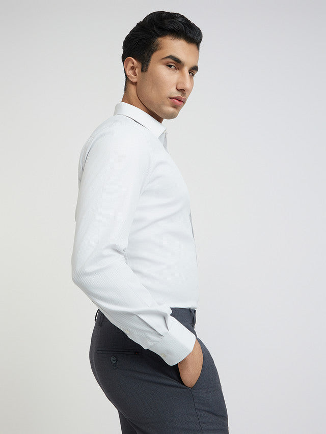 Park Avenue Grey Formal Shirt