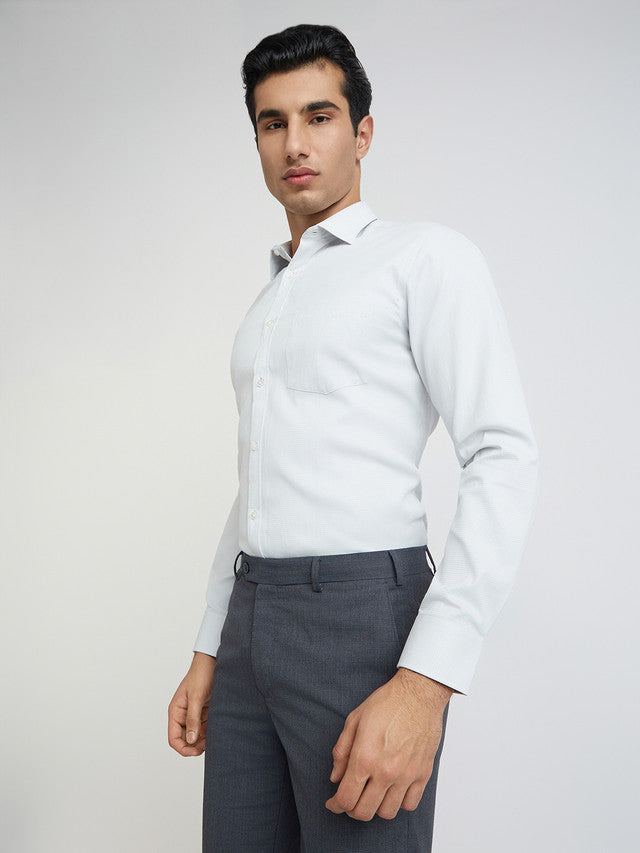 Park Avenue Grey Formal Shirt