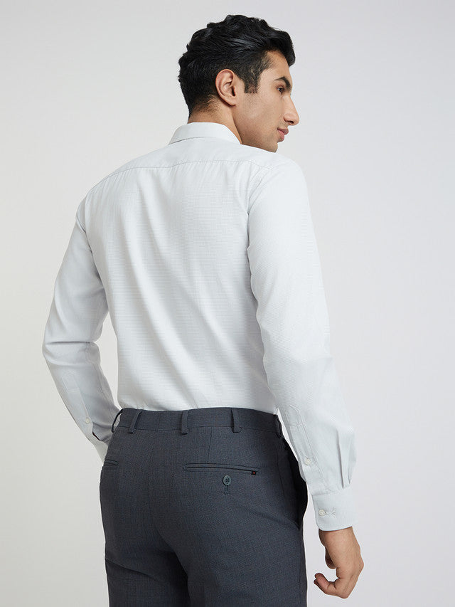 Park Avenue Grey Formal Shirt