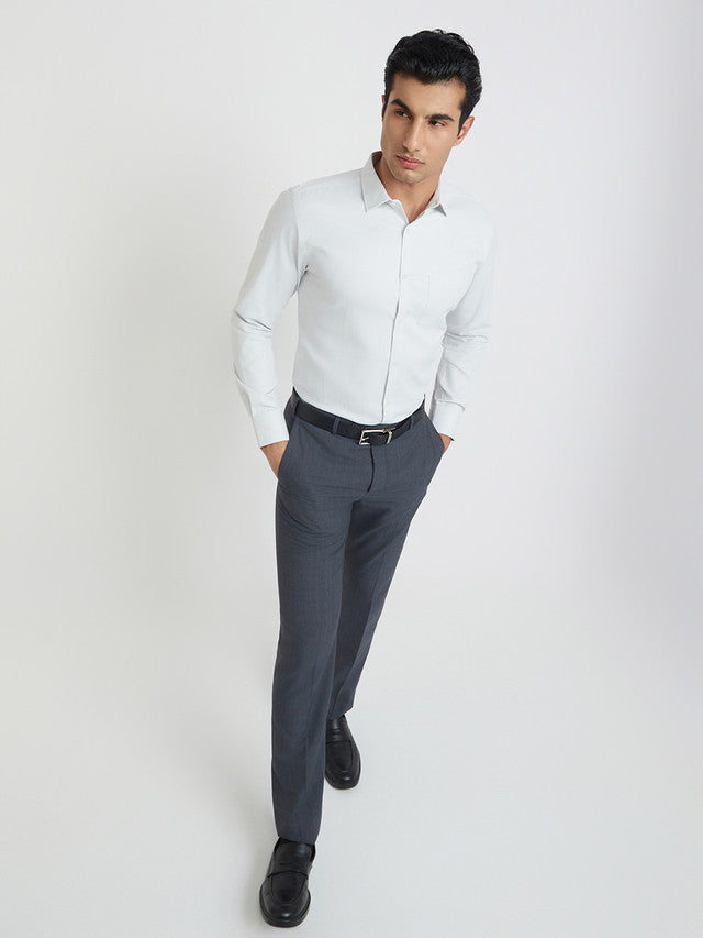 Park Avenue Grey Formal Shirt