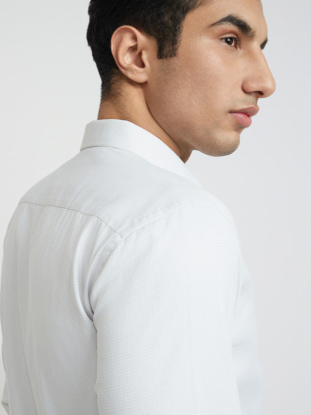 Park Avenue Grey Formal Shirt