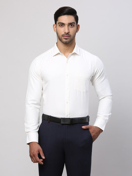 Park Avenue White Formal Shirt