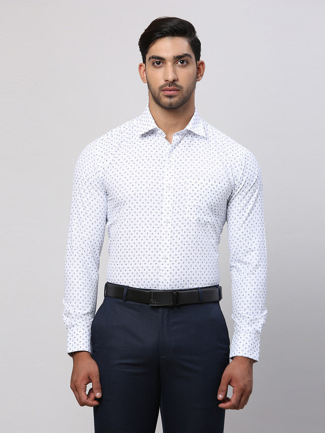 Park Avenue Blue Formal Shirt