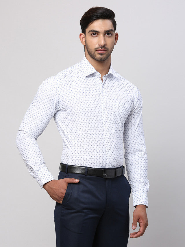 Park Avenue Blue Formal Shirt