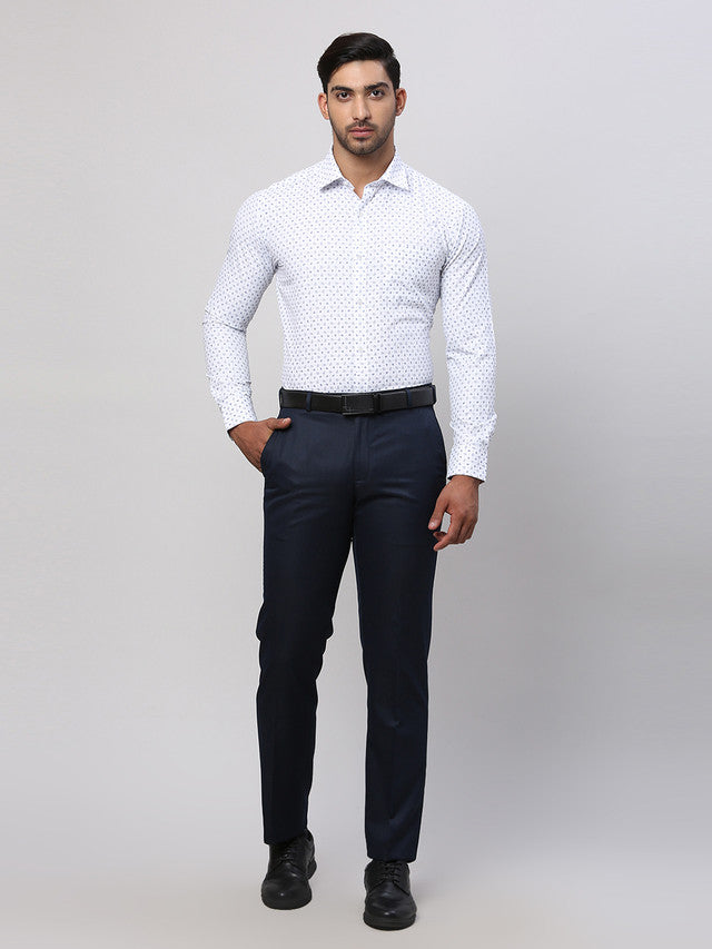 Park Avenue Blue Formal Shirt