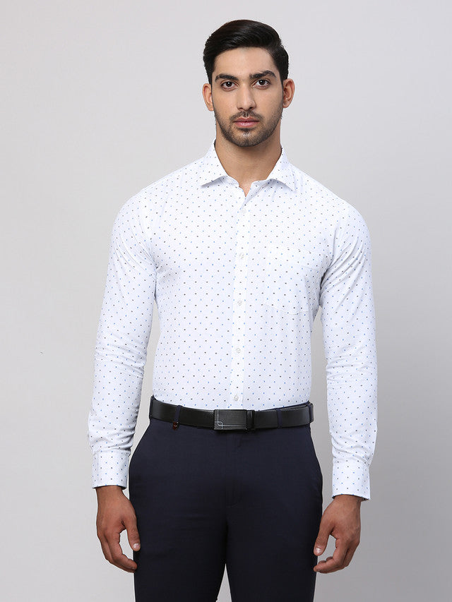 Park Avenue Blue Formal Shirt