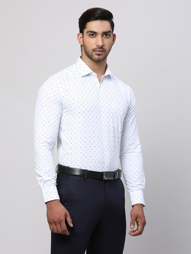 Park Avenue Blue Formal Shirt