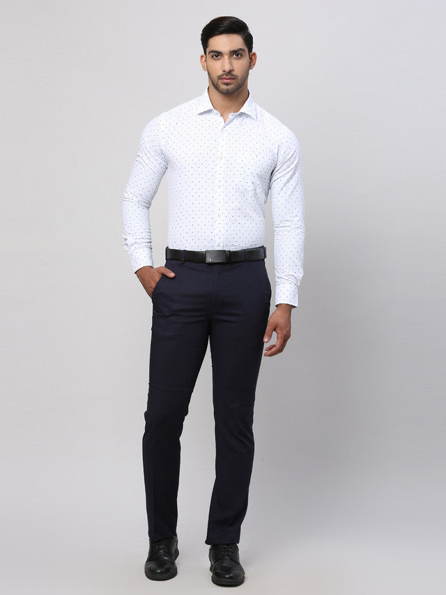 Park Avenue Blue Formal Shirt