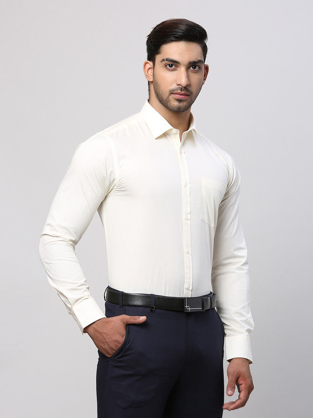 Park Avenue White Formal Shirt