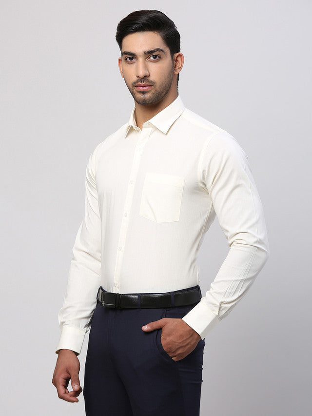 Park Avenue White Formal Shirt