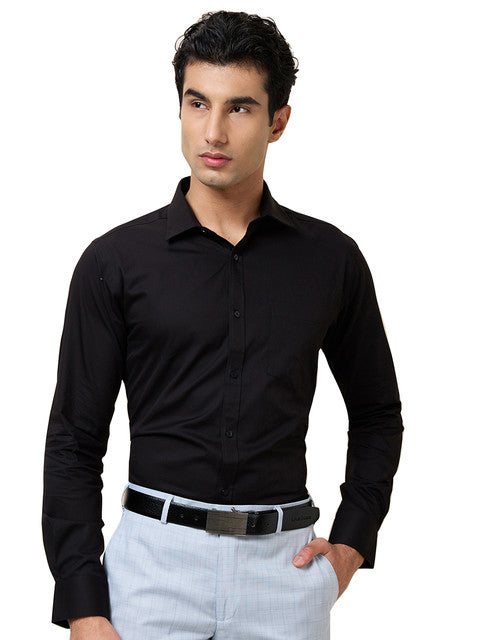 Park Avenue Black Formal Shirt