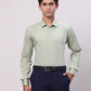 Park Avenue Green Formal Shirt