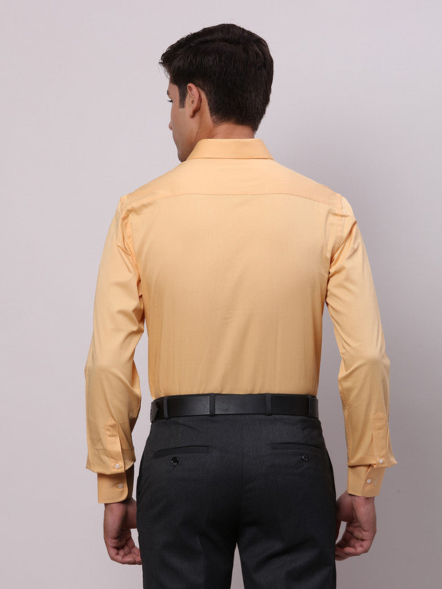 slim fit dress slacks Men Linen Cotton 2 Pocket Flap Yellow Solid, Slim Fit Casual Shirt – Neon  Chillie main image 1