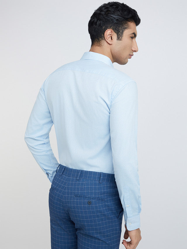 Park Avenue Blue Formal Shirt