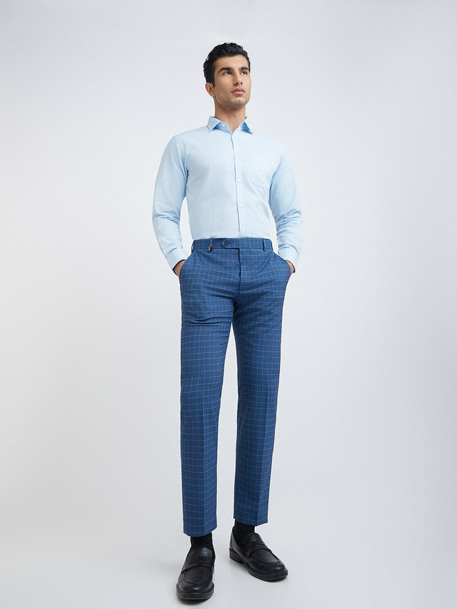 Park Avenue Blue Formal Shirt