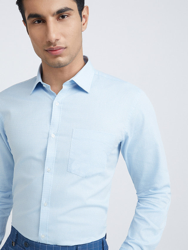 Park Avenue Blue Formal Shirt