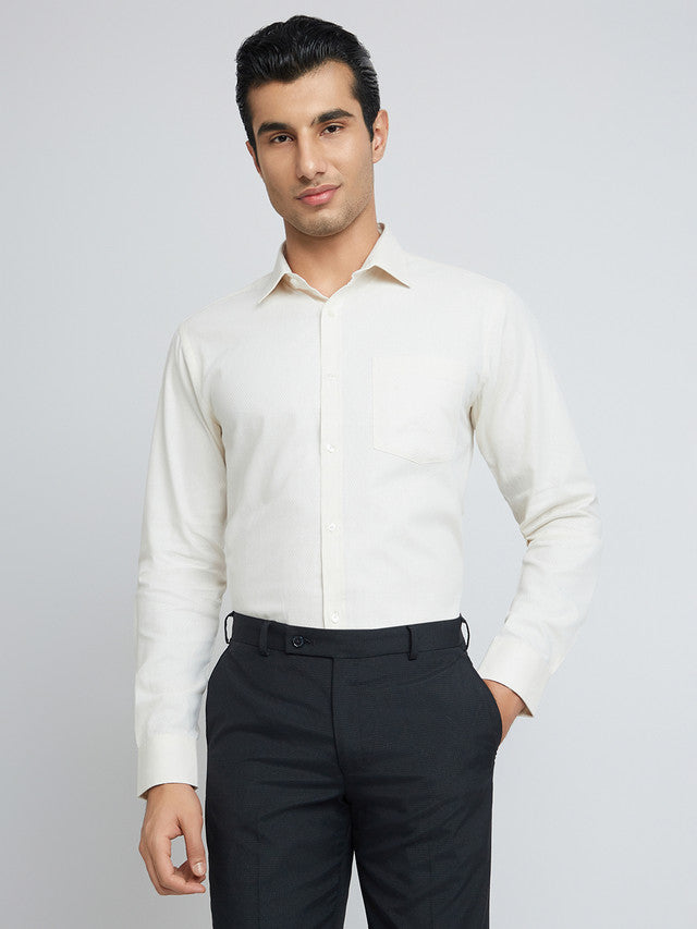 Park Avenue White Formal Shirt