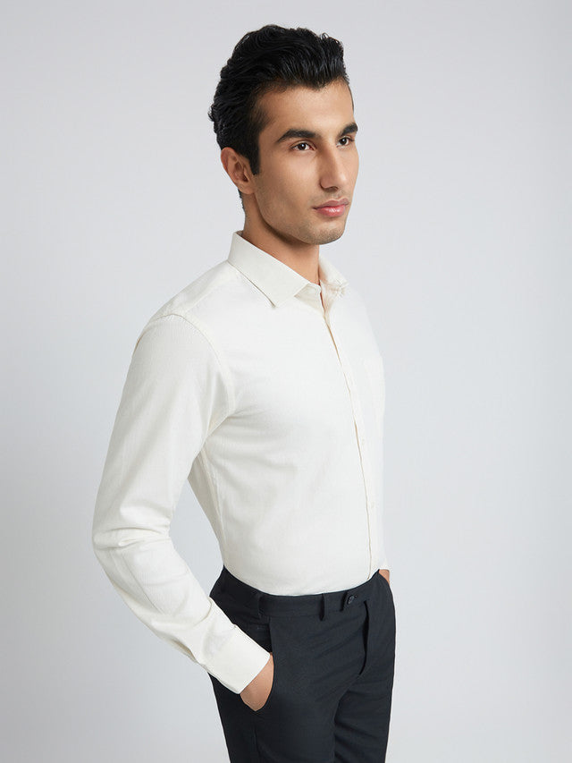 Park Avenue White Formal Shirt