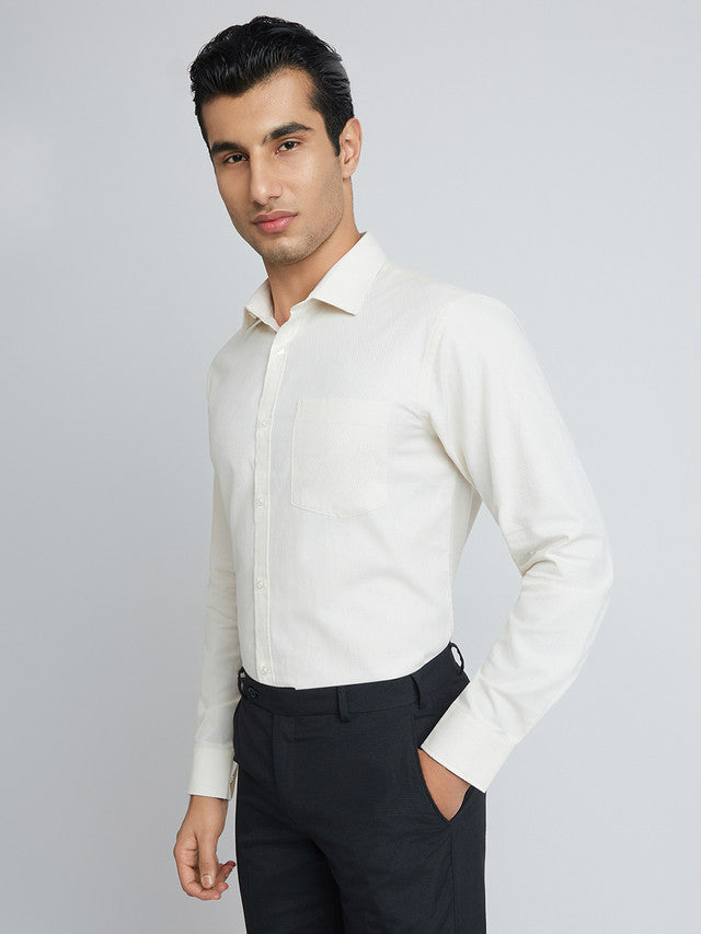 Park Avenue White Formal Shirt