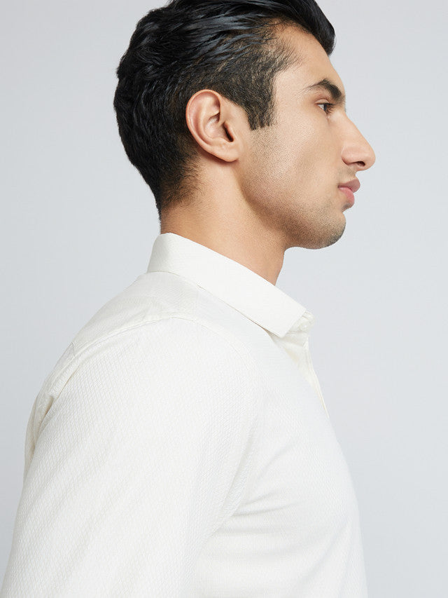 Park Avenue White Formal Shirt